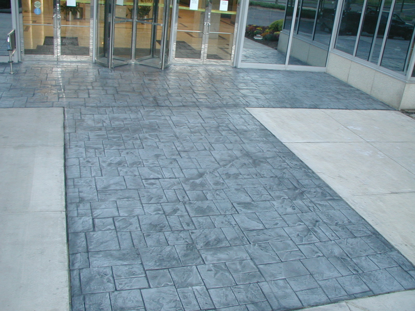Ashlar slate at an office in West Hartford, CT